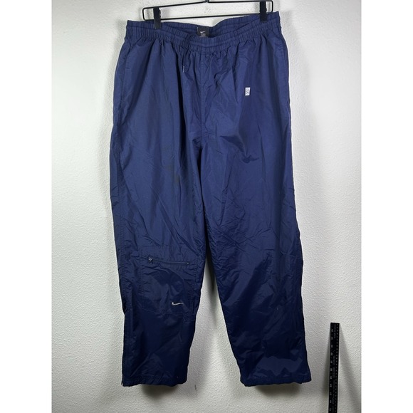 Nike Other - Vintage Nike Track Pants 00s Swoosh Nylon  Y2K Men Size XXL